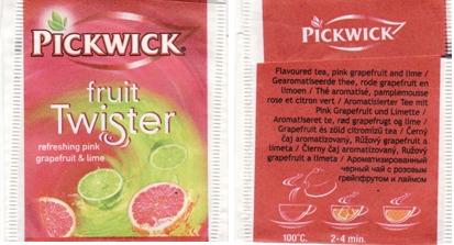 Pickwick 10 721 094 Fruit Twister Pink Grapefruit