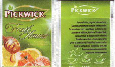 Pickwick 10 721 112 Fruit Amour Tangerine Lemon Adn Honey