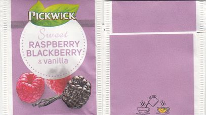 Pickwick 10009 201 Sweet Raspberry Blackberry & Vanilla