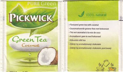 Pickwick 10012 410 Green Tea Coconut