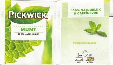 Pickwick 10014364 Herbal Goodness Munt