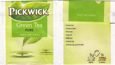 Pickwick 10015445 Green Tea Pure