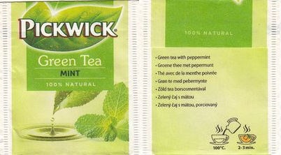 Pickwick 10015446 Green Tea Mint