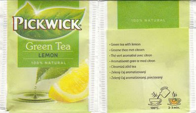 Pickwick 10015498 08 Green Tea Lemon