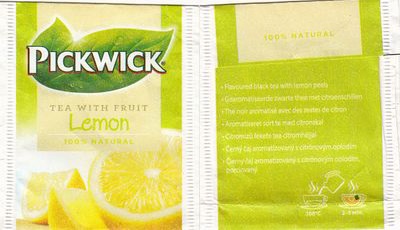 Pickwick 10017472 Tea With Fruit Lemon