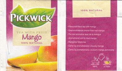 Pickwick 10017474 Tea With Fruit Mango