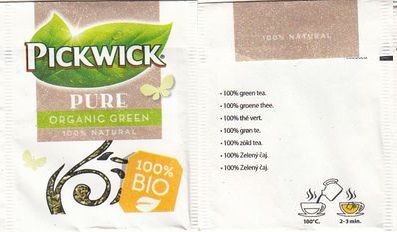 Pickwick 10023328 Pure Organic Green