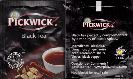 Pickwick 1018217 Black Tea Chai