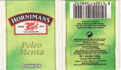 Pickwick 2721051 Hornimans Poleo Menta