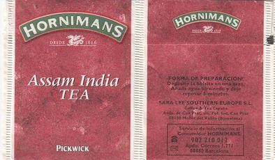 Pickwick 313 4575 Assam India Tea