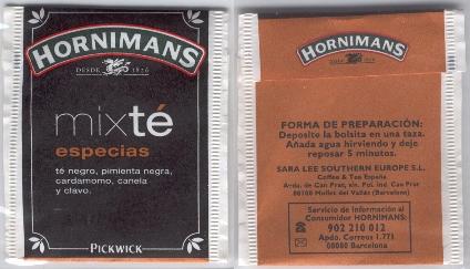 Pickwick 3134637 Hornimans Mixte Especias