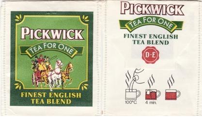 Pickwick 721 016 Tea For One Finest English Tea Blend