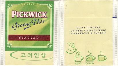 Pickwick 721 243 Groene Thee Ginseng