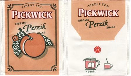 Pickwick 721 406 Thee Met Perzik Smaak