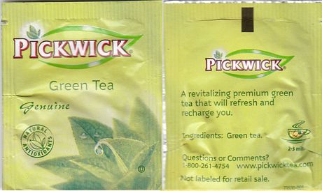 Pickwick 73530 001 Green Tea Genuine