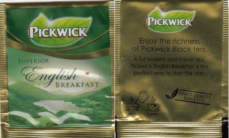 Pickwick Foil Superior English Breakfast