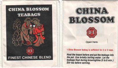 Pickwick N China Blossom Teabags Finest Chinese Blend