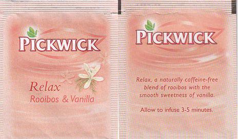 Pickwick N China Relax Rooibos & Vanilla