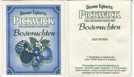 Pickwick N Douwe Egberts Bosvruchten