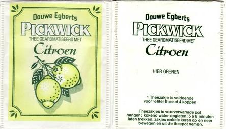 Pickwick N Douwe Egberts Citroen