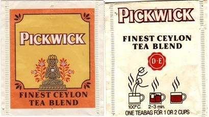 Pickwick N Finest Ceylon Tea Blend