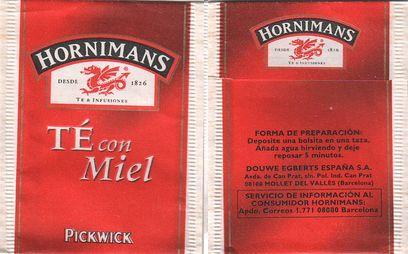 Pickwick N Hornimans Té Con Miel