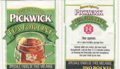 Pickwick N Tea For One Speciale Engelse Thee Melange