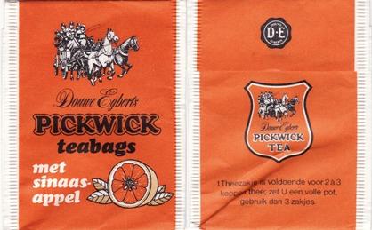 Pickwick N Teabags Sinaasappel