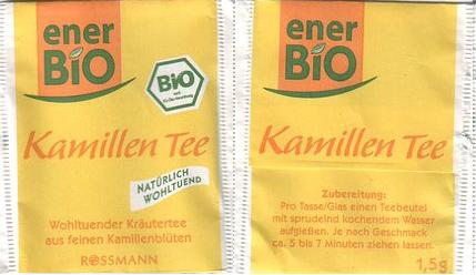 Rossmann Ener Bio XWP81 Kamillen Tee