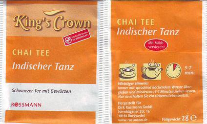 Rossmann Kings Crown 02211977 Indischer Tanz