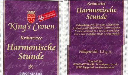 Rossmann Kings Crown Harmonische Stunde