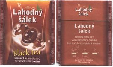 Růžová Čajovna Lahodný Šálek Black Tea Karamel se Smetanou