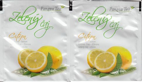 Růžová Čajovna Pangea Tea Zelený Čaj Citron W