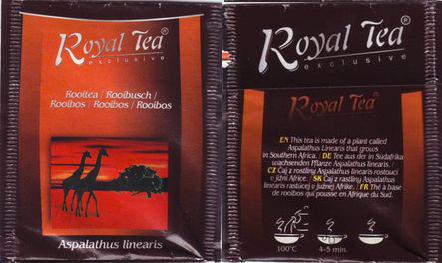 Růžová Čajovna Royal Tea Aspalathus Linearis Rooibos English