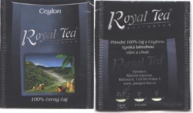 Růžová Čajovna Royal Tea Černý Čaj Ceylon