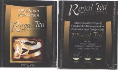 Růžová Čajovna Royal Tea Černý Čaj Irský Krém