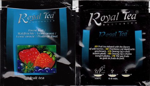 Růžová Čajovna Royal Tea Forest Fruit Foil W