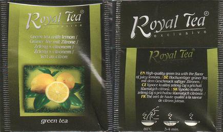 Růžová Čajovna Royal Tea Zelený Čaj s Citronem English