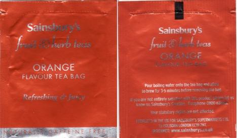 Sainsburys Orange