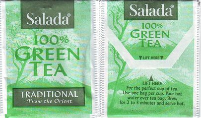 Salada 100 Percent Green Tea Traditoional