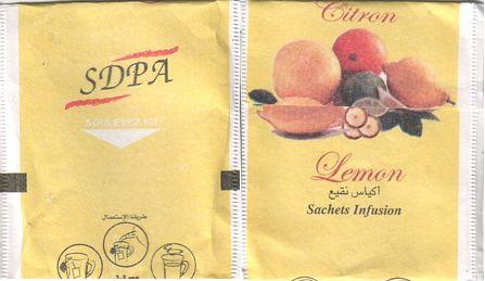 Sdpa Lemon Sachets Infusion