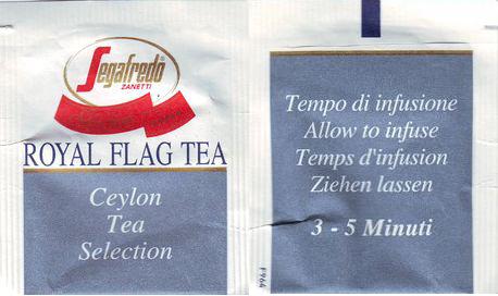 Segafredo Royal Flag Tea Ceylon Tea Selection