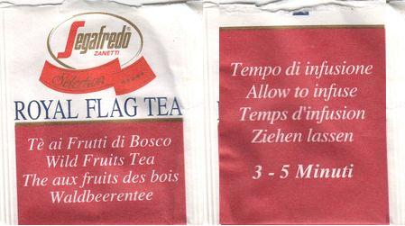 Segafredo Royal Flag Tea Té Ai Frutti Di Bosco