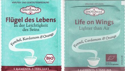 Shotimaa 02 Flugel Des Lebens Fenchel Kardamom & Orange