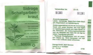 Sidroga Schafgarben Kraut