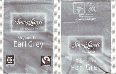 Simon Levelt Fairtrade Organic Tea Earl Grey