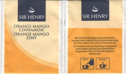 Sir Henry 01210685 Orange Mango Cinnamon