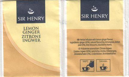 Sir Henry 01210686 Lemon Ginger