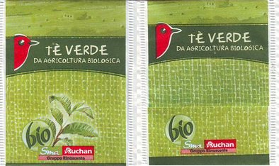 SMA Auchan Té Verde De Agricoltura Biologica