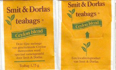 Smit & Dorlas Teabags Ceylon